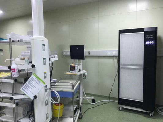 Remove Hospital Bacteria UVC Lights Large Room Air Purifier